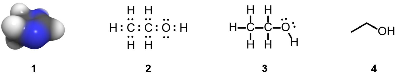 Several types of structural representations